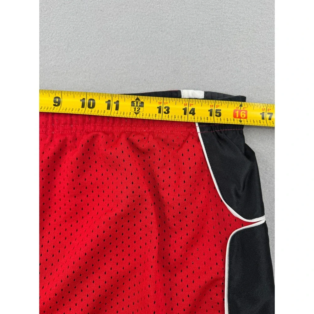 Vintage Y2K Nike Reversible Basketball Short Red/Black Heavy Mesh Men L Athletic